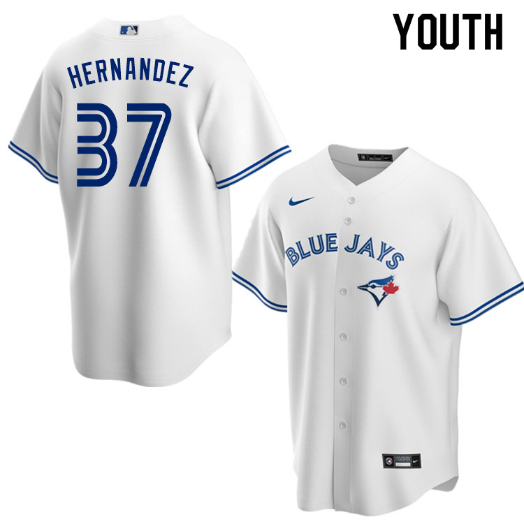 Nike Youth #37 Teoscar Hernandez Toronto Blue Jays Baseball Jerseys Sale-White